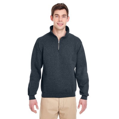 Jerzees Super Sweats Quarter-Zip Pullover - Symbol