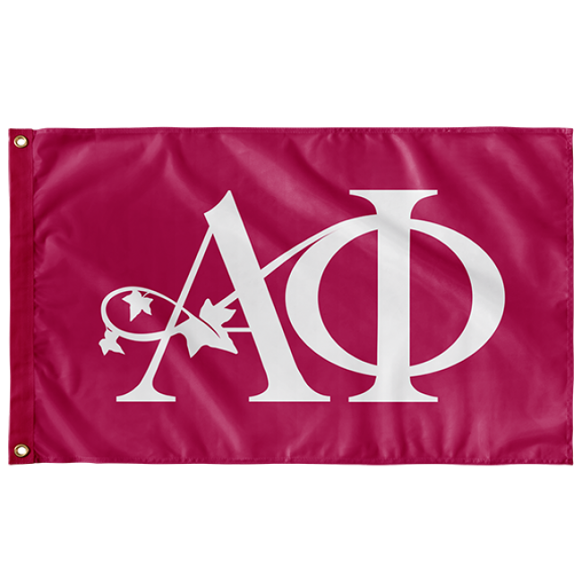 Alpha Phi Sorority Flag - Greek Banners - DesignerGreek | Designer ...