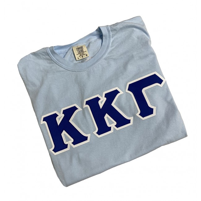 Open Rechtdoor film Kappa Kappa Gamma Sorority Letter Shirt - Stitch Letters - DesignerGreek |  Designer Greek Apparel