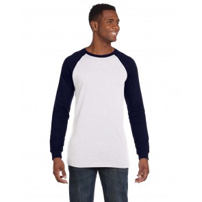 Bella + Canvas Long-Sleeve Baseball T-Shirt - Custom Pockets