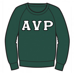 AVP Custom Letter Sweatshirt - S600