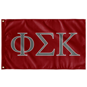 Fraternity Letter Flag