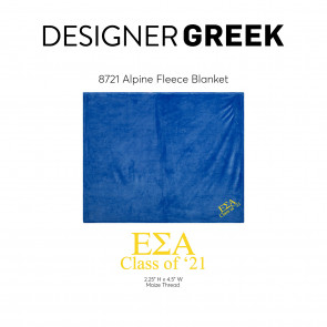 Epsilon Sigma Alpha Custom Blanket - 8721