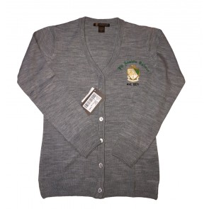 Harriton Ladies' Pilbloc V-neck Button Cardigan Sweater - Crest