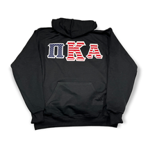 Pi Kappa Alpha American Flag Custom Fraternity Sweatshirt