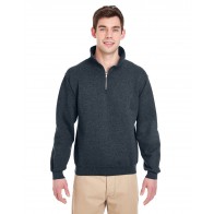 Jerzees Super Sweats Quarter-Zip Pullover - Custom Pockets