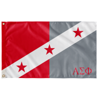 Alpha Sigma Phi Traditional Greek Flag