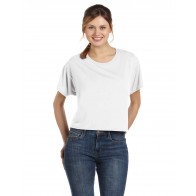 Bella + Canvas Ladies' Flowy Boxy T-Shirt - Sewn On Letters
