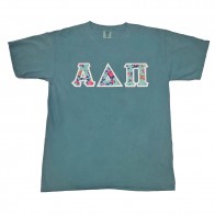 Comfort Colors Garment-Dyed Greek T-Shirt - Sewn On Letters