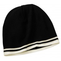 Port & Company Knit Skull Cap with Stripes - Crest