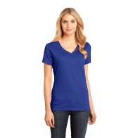 District Ladies' Perfect Weight V-Neck Tee - Custom Pockets