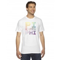 Geo Pixel Fraternity Letter Shirt