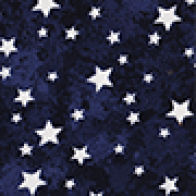 Navy and White Stars