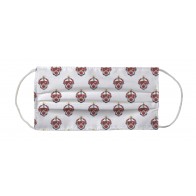 Triangle Fraternity Face Mask Coverlet - Crest