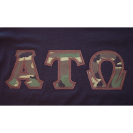 Alpha Tau Omega Sewn On Letters