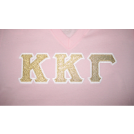 Kapppa Kappa Gamma Sewn On Letters