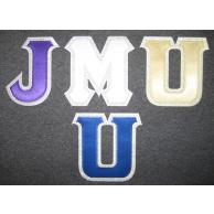 JMUU Sewn On Letters
