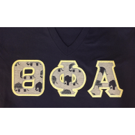 Theta Phi Alpha Letters With A Cause Sewn On Letters With Embroidery