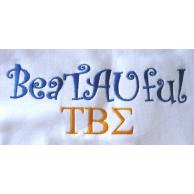 Tau Beta Sigma Embroidery
